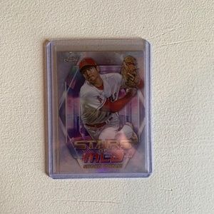 Shohei ohtani topps chrome stars of mlb